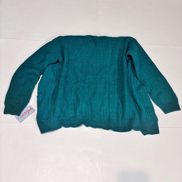Cat & Jack Teal Women's Cardigan - Picture 8 of 9